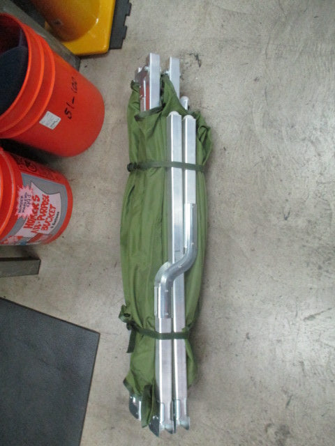 Load image into Gallery viewer, Used Military Style Aluminum Camping Cot
