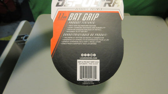New Lizard Skins DSP Ultra Pink Scoop  Bat Grip Tape - 1.1 mm