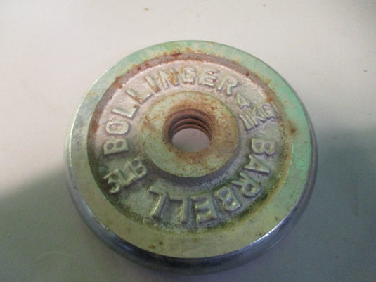 Used Bollinger Standard 3LB Spinlock Weight Plate