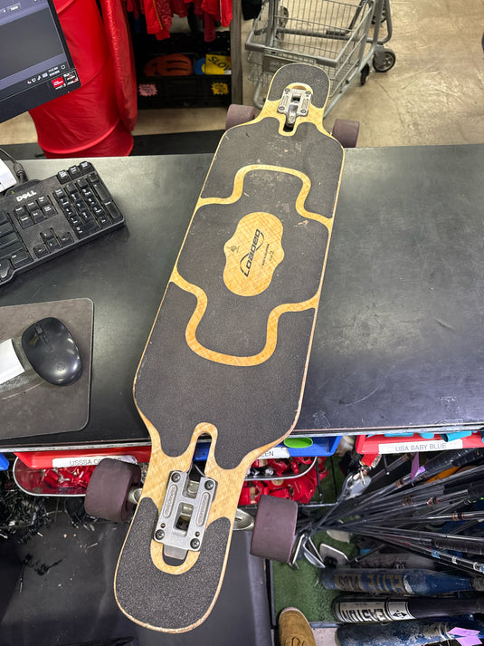 Used Loaded Flex 2 Tan Tien Hertiage Style Complete Longboard 40"