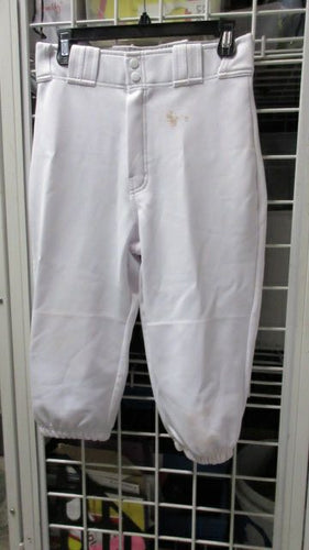 Used Easton White Baseball Pants  Knickers Bottom Size Medium