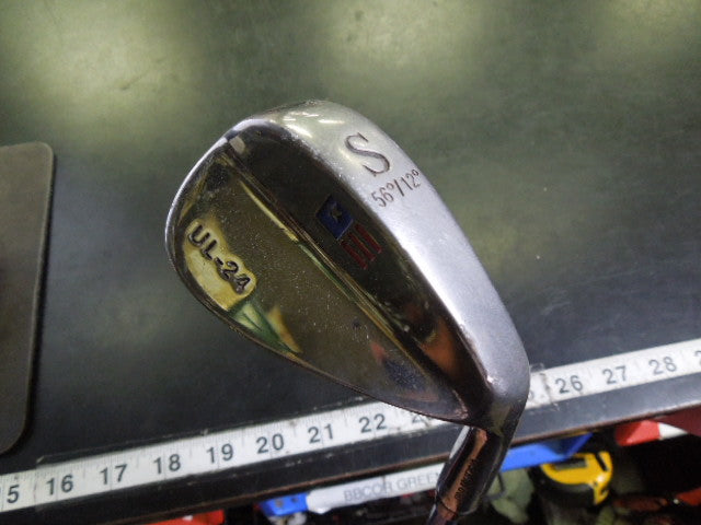 Load image into Gallery viewer, Used U.S. Kids Golf  UL-24 Jr Right Hand Chrome Sad Wedge

