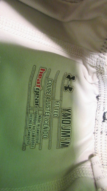 Load image into Gallery viewer, Used Under Armour Size Youth Medium Padded Compression Shorts
