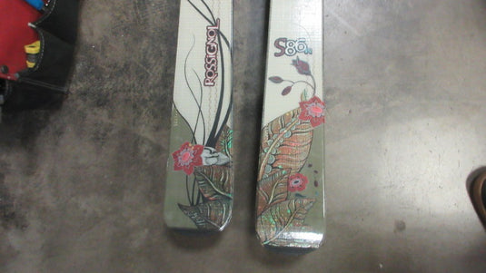 Used Rossignol S86 Womens 162cm Downhill skis with bindings