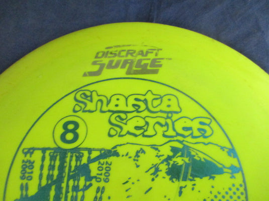 Used Discraft Surge Shasta Series Maximum Distance Driver Disc - 173 g