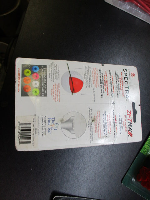 Load image into Gallery viewer, Zero Friction Spectra Distance Pack Golf Balls 2 QTY &amp; 2 3/4&quot; Tees - 18 QTY Pink
