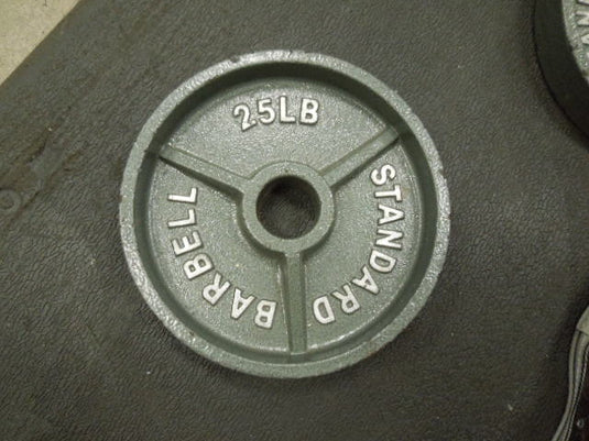 Used 25 lb Olympic Cast Iron Plate