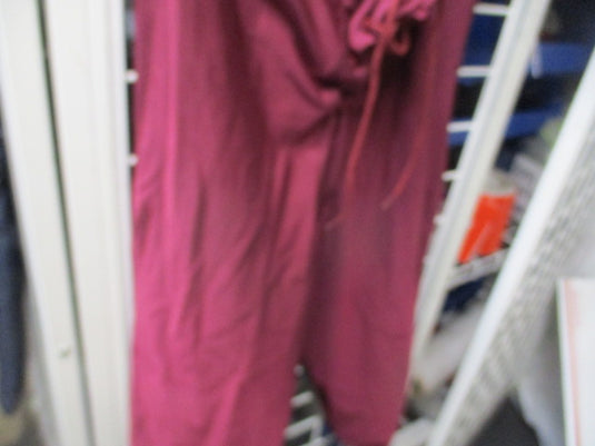 Used Adult Maroon Football Pants No Pads (size not marked)