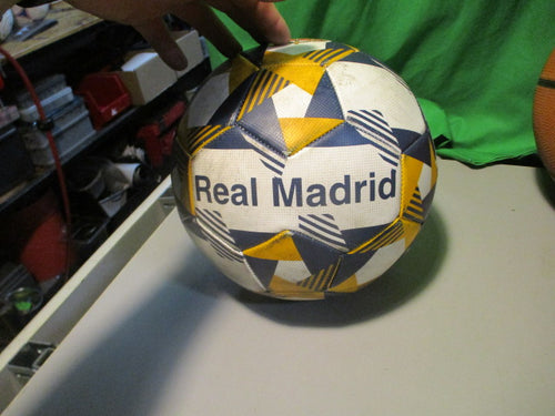 Used Real Madrid Size 5 Soccer Ball