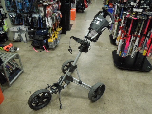 Load image into Gallery viewer, Used Clicgear Golf Model 3.5+ Golf Cart Bag Push Cart
