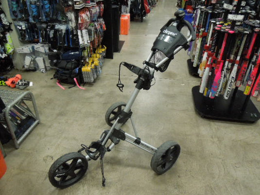 Used Clicgear Golf Model 3.5+ Golf Cart Bag Push Cart