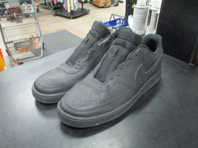 Load image into Gallery viewer, Used Nike Court Vision Low in Black Size 11
