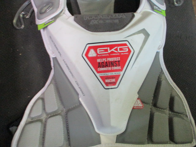 Load image into Gallery viewer, Used Maverick AX Suede EKG Lacrosse Goalie Chest Protector Size XS
