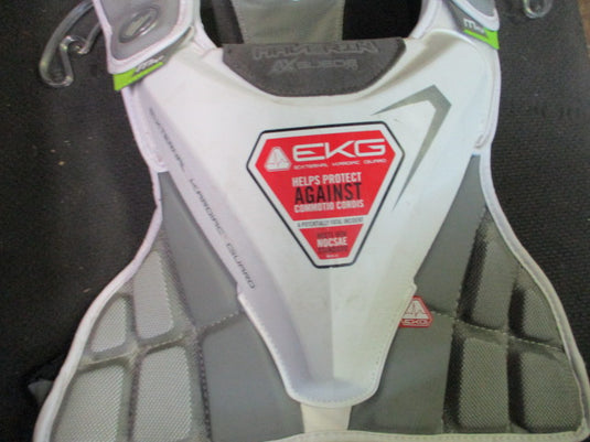 Used Maverick AX Suede EKG Lacrosse Goalie Chest Protector Size XS