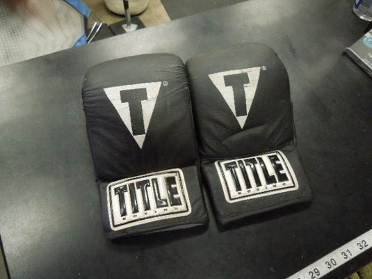 Used Title Boxing Genuine Leather Hit It Hard OSFM Gloves