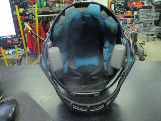Used Riddell Victor Blue Football Helmet Size S-M