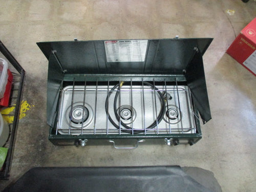 Used Coleman 5428 Guide Series 3-Burner Propane Stove