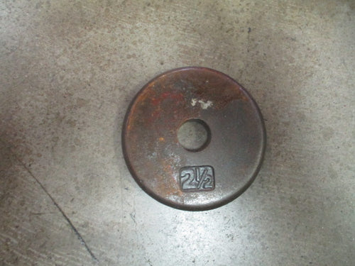 Used 2.5lb Standard Cast Iron Plate