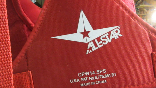 Used All-Star Catchers Chest Protector