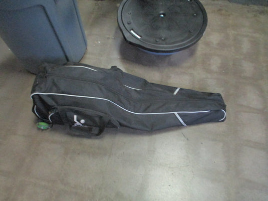 Used LEONARK Fencing Draw-bar Wheel Bag for Epee Saber and Foil