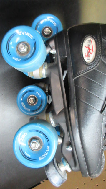Load image into Gallery viewer, Used Riedell R3 Demon Size 5 Quad Skates
