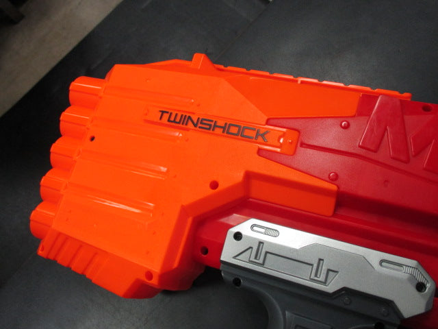 Load image into Gallery viewer, Used Nerf Mega TwinShock Nerf Gun
