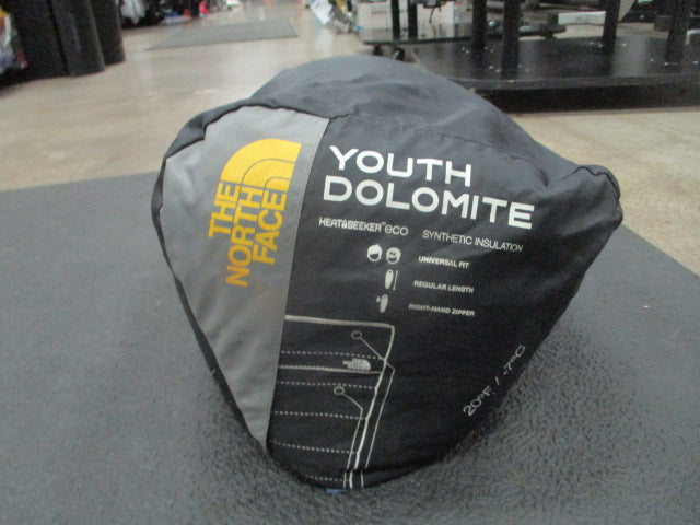 Load image into Gallery viewer, Used The North Face Youth Dolomite 20 Deg Sleeping Bag
