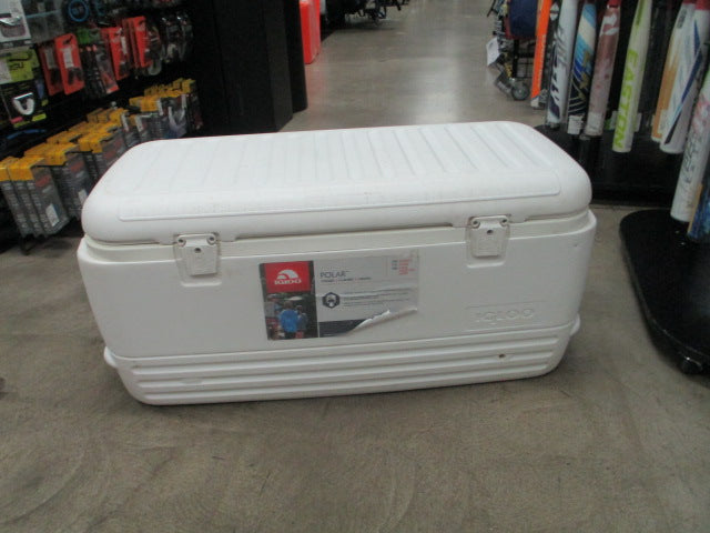 Load image into Gallery viewer, Used Igloo Polar 120qt Cooler (Missing Drain Plug)
