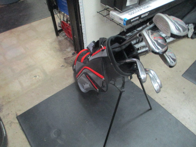 Load image into Gallery viewer, Used Tour Edge Hot Launch Junior Golf Set 7-9, PW, SW,Hybrid,Fairway,Driver-RH
