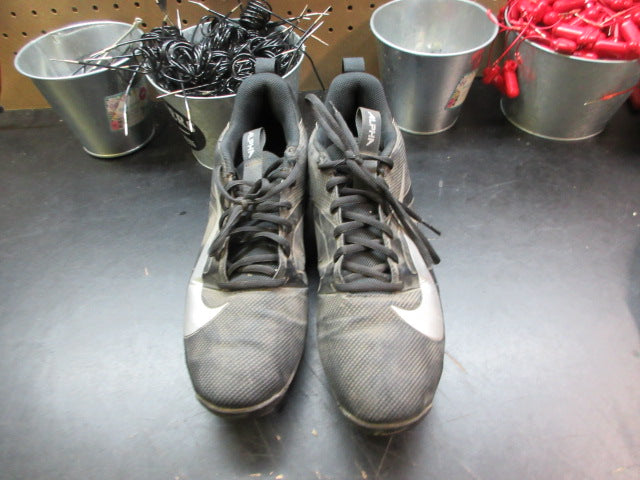 Load image into Gallery viewer, Used Nike Alpha Menace 4 Shark Football Cleats - Size 10.5
