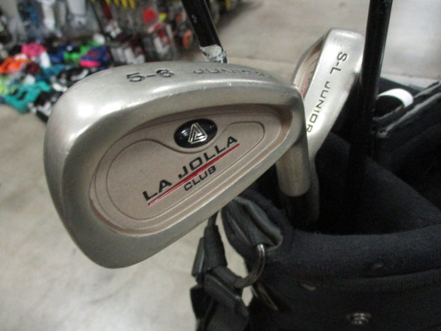 Load image into Gallery viewer, Used La Jolla Juniormetal 6 Piece Junior Golf Set With Bag
