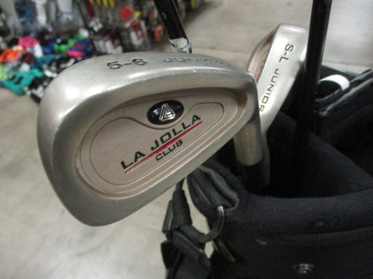 Used La Jolla Juniormetal 6 Piece Junior Golf Set With Bag
