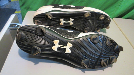 Used Under Armour Charged Metal Baseball Shoes/Cleats Size 13