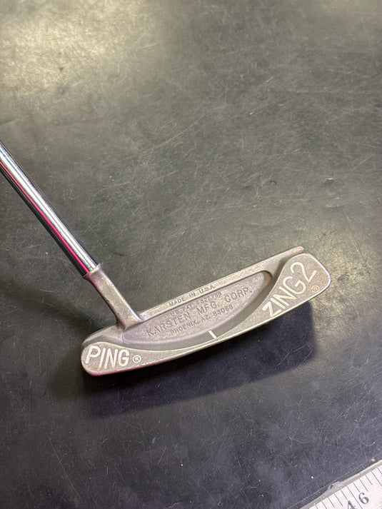 Used PING ZING 2 Karsten Right Hand Blade Putter 33.5"