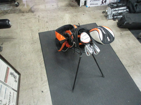 Used Tommy Armour Hot Scot 5 Piece Jr Golf Set W/ Bag - LH