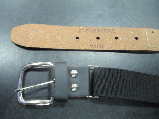 Used Champro Youth Black Baseball Belt