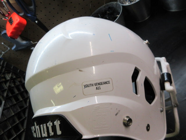 Load image into Gallery viewer, Used Schutt Vengeance A11 Football Helmet - Size Youth Large
