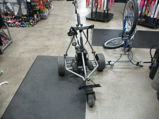 Used PowaKaddy RoboKaddy Electric Push Cart Remote Behind Counter