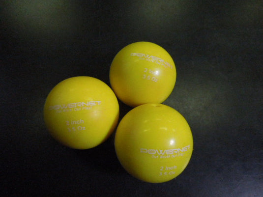 Used Powernet Set of 10 Weighted 2" Ball Set with bag
