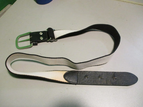 Used Adams Black Youth Baseball Belt