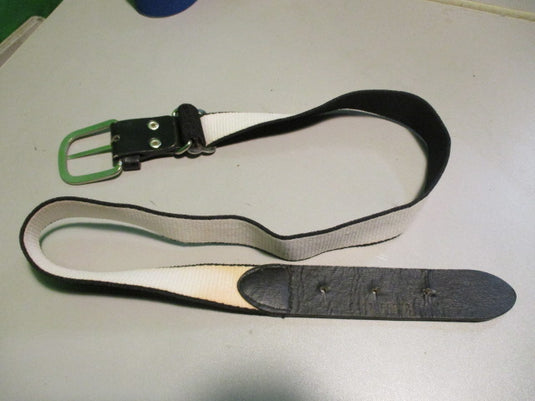 Used Adams Black Youth Baseball Belt