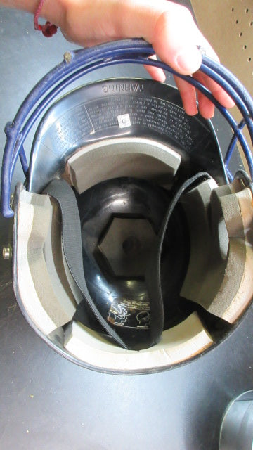 Used Rawlings Batting Helmet W/ Mask - Size 6 1/2" - 7 1/2"