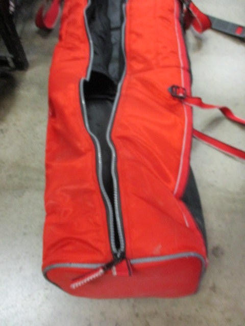 Load image into Gallery viewer, Used AXIS Padded Zippered 72&quot; Ski bag Red Black
