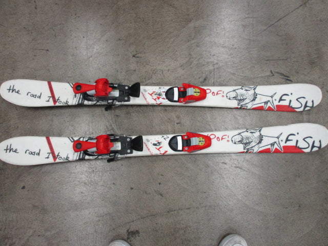 Load image into Gallery viewer, Used Salomon Youth 111cm Downhill Skis
