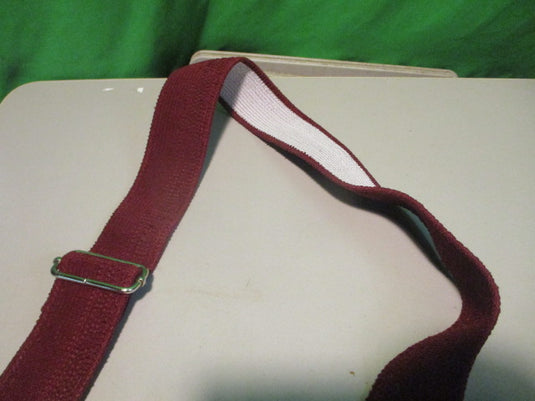 Used Burgundy Adult Baseball Belt