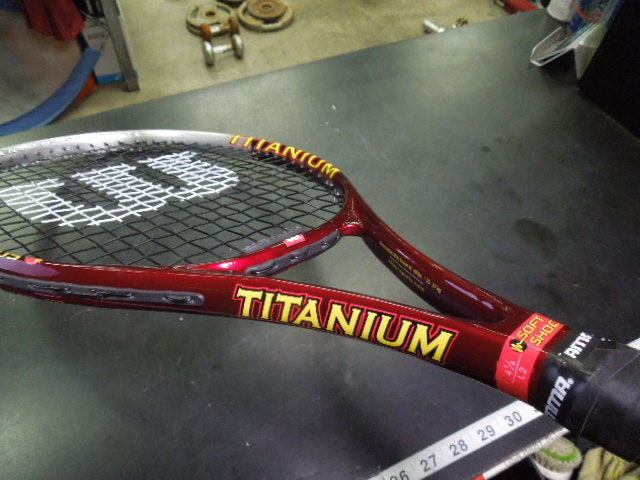 Load image into Gallery viewer, Used Wilson Titanium Soft Shock 27" Tennis Racket
