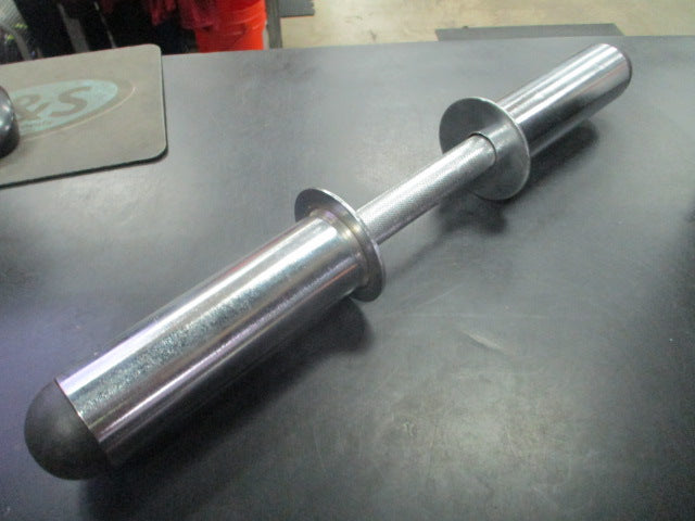 Load image into Gallery viewer, Used 19&quot; Chrome Olympic Dumbbell Handle

