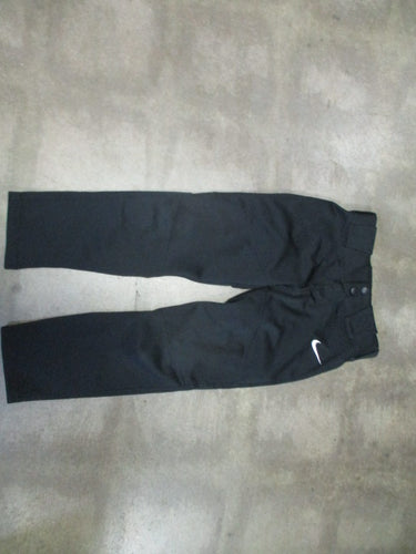 Used Nike Black open Bottom Baseball Pants Size Youth XS