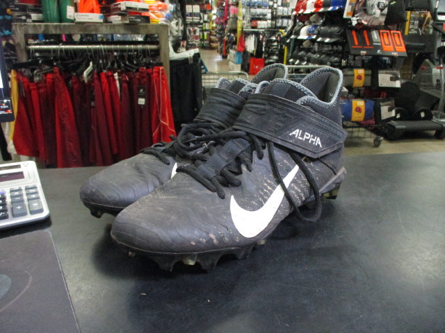 Load image into Gallery viewer, Used Nike Alpha Menace Pro 2 Mid Football Cleats Size 12
