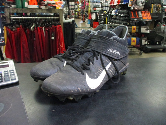 Used Nike Alpha Menace Pro 2 Mid Football Cleats Size 12